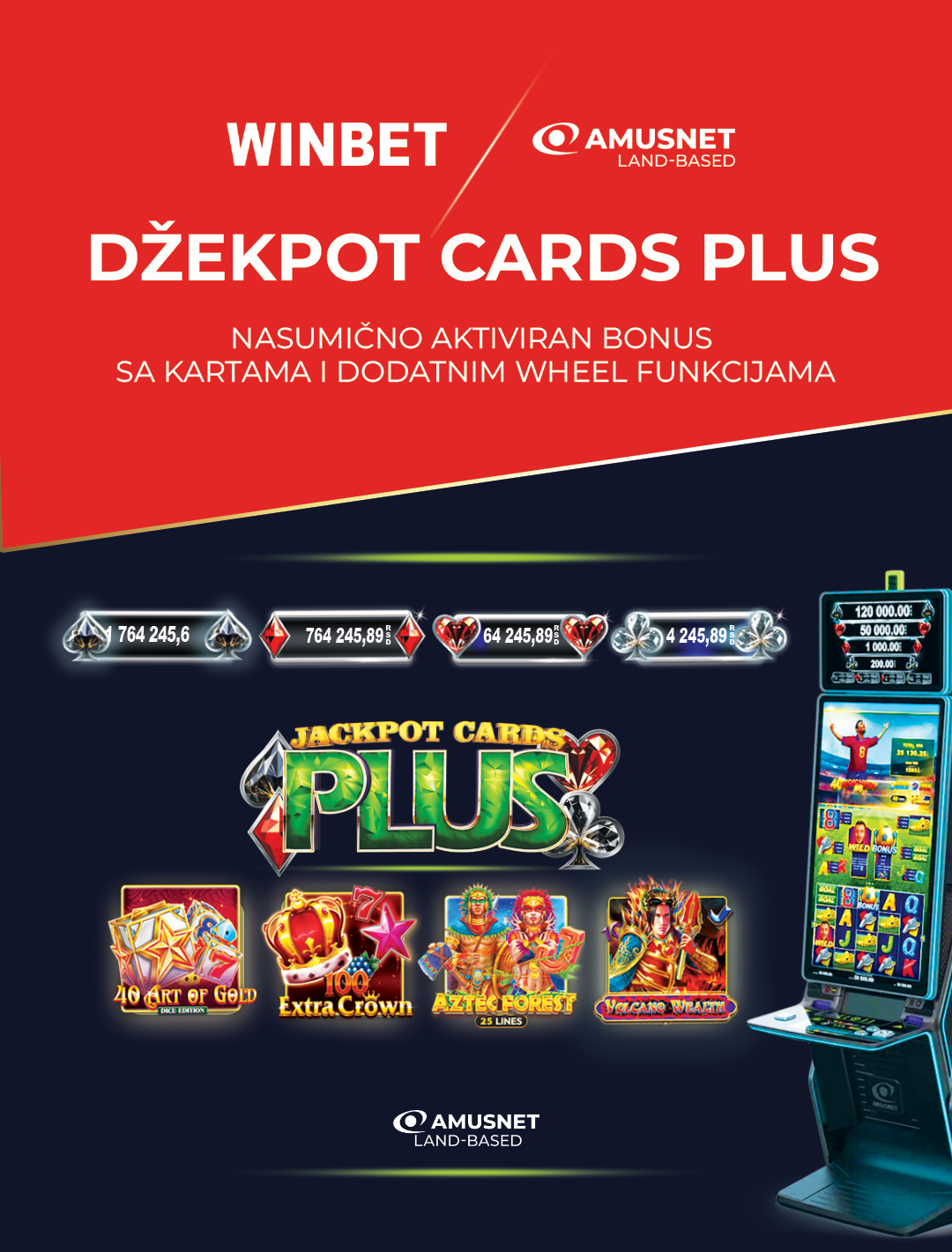 AMUSNET Jackpot Cards